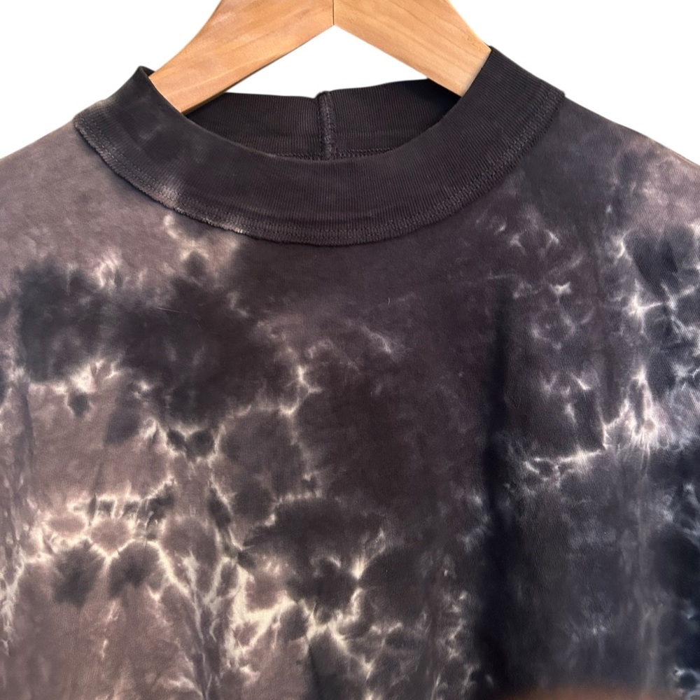 We The Free Women’s Black Grey Tie Dye Mock Neck Long Sleeve Top - Picture 9 of 13